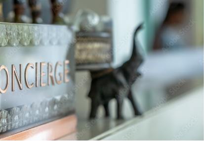 Concierge desk