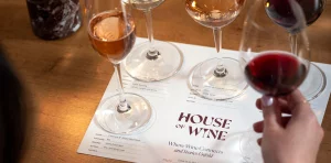 House of Wine Wine Flight